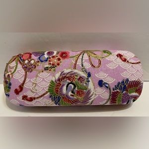 New Eyeglasses Hard Case For Glasses Women Optical Cases Floral Print-pink